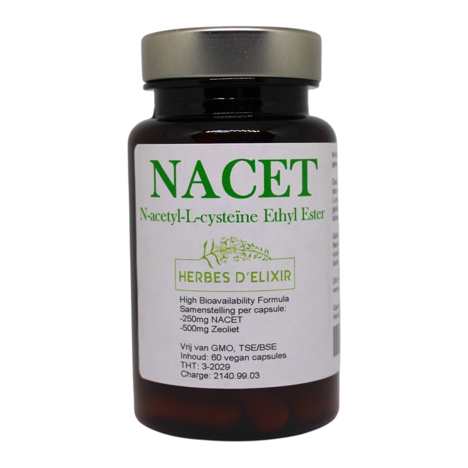 NACET – Hoog opneembare NAC voor Glutathion