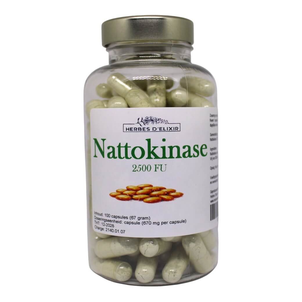 Nattokinase 2500 FU Capsules – Natuurlijk Enzym